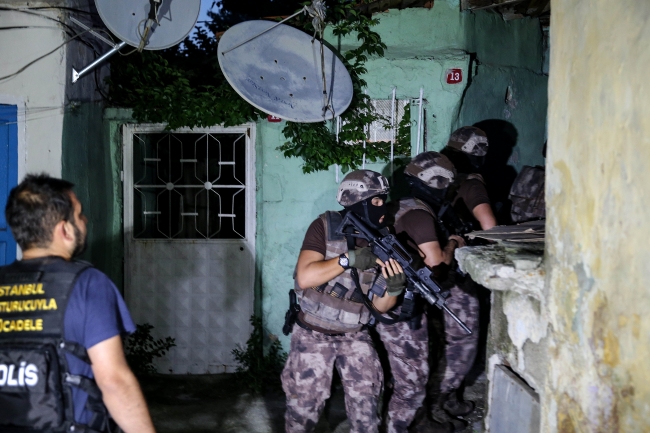 İstanbul'da uyuşturucu operasyonu